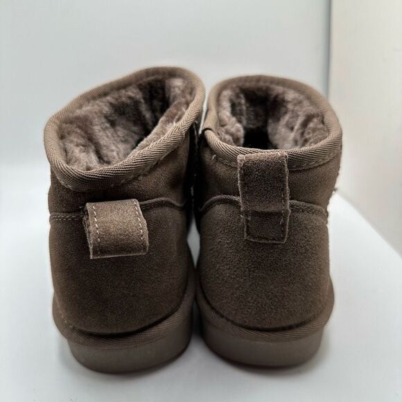 CUSHIONAIRE Women's pull on boot 10 BROWN - Picture 4 of 7